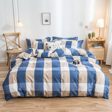 Cover Set Bed Cotton Quilt Bedsheet Bedding Duvet Fitted - Bay Buy Shopping