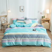 Cover Set Bed Cotton Quilt Bedsheet Bedding Duvet Fitted - Bay Buy Shopping
