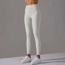 Cropped Pants Nude Feel Breathable High Waist Hip Lift Tights - Bay Buy Shopping