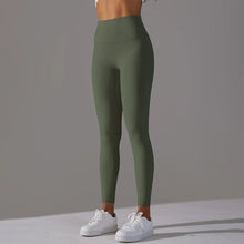 Cropped Pants Nude Feel Breathable High Waist Hip Lift Tights - Bay Buy Shopping