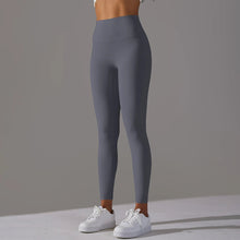 Cropped Pants Nude Feel Breathable High Waist Hip Lift Tights - Bay Buy Shopping
