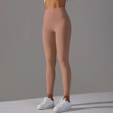 Cropped Pants Nude Feel Breathable High Waist Hip Lift Tights - Bay Buy Shopping