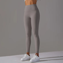 Cropped Pants Nude Feel Breathable High Waist Hip Lift Tights - Bay Buy Shopping