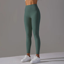 Cropped Pants Nude Feel Breathable High Waist Hip Lift Tights - Bay Buy Shopping