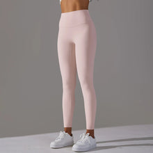 Cropped Pants Nude Feel Breathable High Waist Hip Lift Tights - Bay Buy Shopping