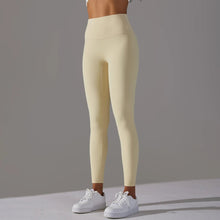 Cropped Pants Nude Feel Breathable High Waist Hip Lift Tights - Bay Buy Shopping