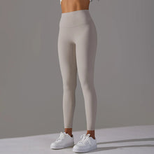 Cropped Pants Nude Feel Breathable High Waist Hip Lift Tights - Bay Buy Shopping