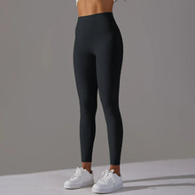Cropped Pants Nude Feel Breathable High Waist Hip Lift Tights - Bay Buy Shopping