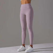 Cropped Pants Nude Feel Breathable High Waist Hip Lift Tights - Bay Buy Shopping