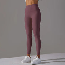 Cropped Pants Nude Feel Breathable High Waist Hip Lift Tights - Bay Buy Shopping
