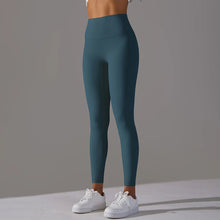 Cropped Pants Nude Feel Breathable High Waist Hip Lift Tights - Bay Buy Shopping