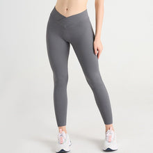 Cross Waist Thread Sports Tights Seamless - Bay Buy Shopping
