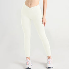 Cross Waist Thread Sports Tights Seamless - Bay Buy Shopping
