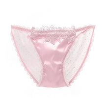 European And American Underwear Women's Mesh See-through Low Waist