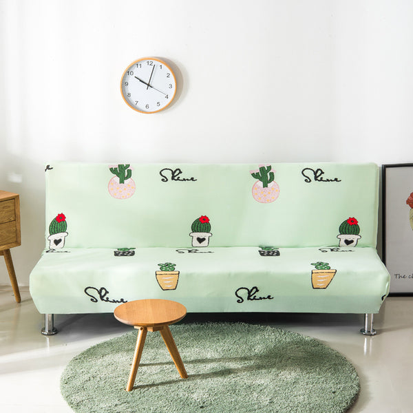 Printed Sofa Bed Dust Cover