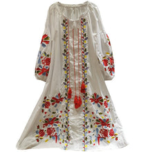 Dress ethnic embroidery is loose - Bay Buy Shopping