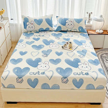 Dust Mattress Protective Cover Three - piece Bed Sheet Set - Bay Buy Shopping