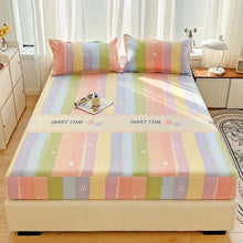 Dust Mattress Protective Cover Three - piece Bed Sheet Set - Bay Buy Shopping