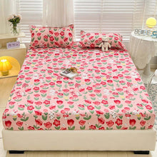 Dust Mattress Protective Cover Three - piece Bed Sheet Set - Bay Buy Shopping
