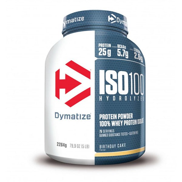 Dymatize ISO 100 Hydrolyzed Protein Powder 5 lbs Europe Version - Bay Buy Shopping