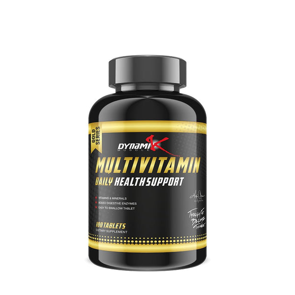 Dynamik Multivitamin Daily Health Support Gold Series 100 Tablets - Bay Buy Shopping