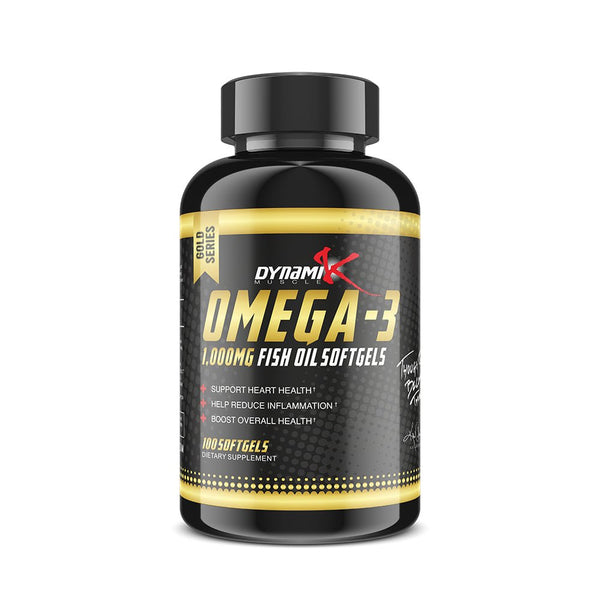 Dynamik Omega - 3 1000mg Fish Oil Gold Series 100 Softgels - Bay Buy Shopping