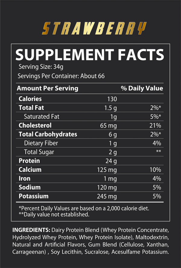 Dynamik Prey Whey Gold Series Protein 5lbs Superior Whey Protein - Bay Buy Shopping