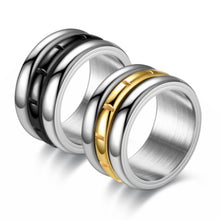 Titanium Steel Rotating Fashion Creative Stainless Steel Ring