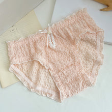Women's Panties Large Size Cotton Crotch Ladies Triangle Hollow