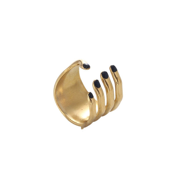 Personalized Ring Trend Line High Profile 304 Stainless Steel