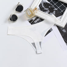 New Style Sexy Breathable Seamless Low-rise Ladies Briefs One-piece Thong Panties