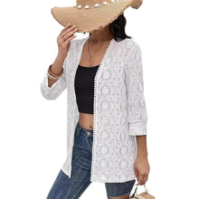 Elegant Lace Stitching Lace Cardigan Shawl - Bay Buy Shopping