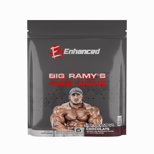 Enhanced Big Ramy Huge Gainz 6 lbs Chocolate Mass Gainer - Bay Buy Shopping
