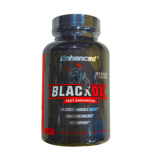 Enhanced Black Series: Big Ramy’s Anabolic Black (Test Booster) – 120 Capsules - Bay Buy Shopping
