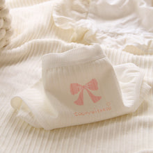 Girl Panties Love Meow Claw Mid-waist Cotton Briefs