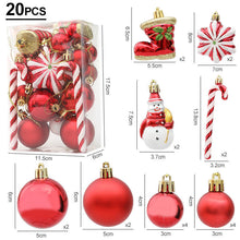 Christmas Tree Decorations Pendant Set