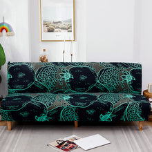 Printed Sofa Bed Dust Cover