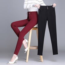 Fall Thin Autumn And Winter Plus Velvet Thick Trousers - Bay Buy Shopping