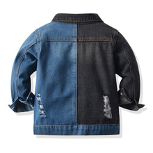 Fashion Children's Lapel Denim Jacket Cardigan - Bay Buy Shopping