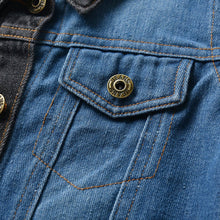 Fashion Children's Lapel Denim Jacket Cardigan - Bay Buy Shopping