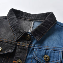 Fashion Children's Lapel Denim Jacket Cardigan - Bay Buy Shopping