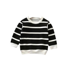 Fashion Children's Striped Pullover Long - sleeved T-shirt - Bay Buy Shopping