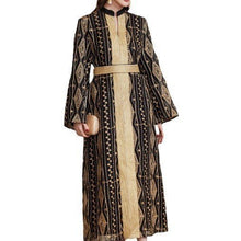 Fashion Embroidery Cinched Patchwork Dress - Bay Buy Shopping