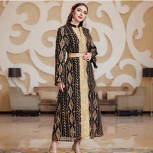 Fashion Embroidery Cinched Patchwork Dress - Bay Buy Shopping