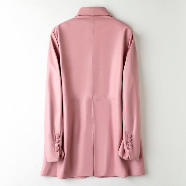 Female Suit Coat New Fashion Sheepskin - Bay Buy Shopping