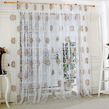 Finished Offset European - style Floral Ball Bedroom Non - shading Curtain - Bay Buy Shopping