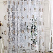 Finished Offset European - style Floral Ball Bedroom Non - shading Curtain - Bay Buy Shopping