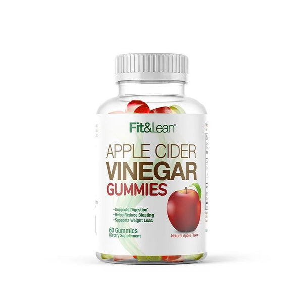 Fit&Lean Apple Cider Vinegar Gummies 60 Gummies - Bay Buy Shopping