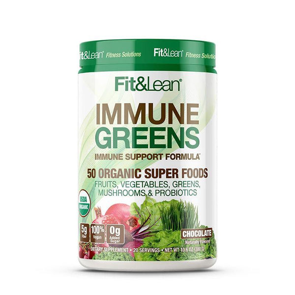 Fit&Lean Immune Green 50 Organic Super Food 20 Serving - Bay Buy Shopping