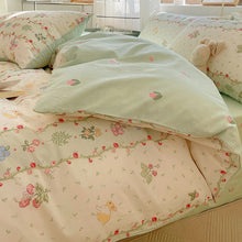 Four - piece Bed Set Pure Cotton Student Dormitory Duvet Cover Sheets - Bay Buy Shopping